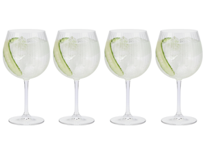 Cookinglife Gin Tonic Glazen Verano 620 ml - 4 stuks - Serveren Cocktails