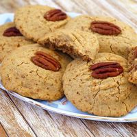 Glutenvrije boekweit koekjes met anijs en pecan