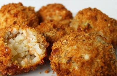 Glutenvrije arancini (risottoballetjes)