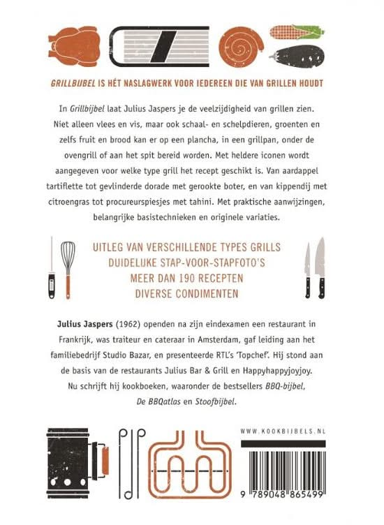 Kookboek - Grillbijbel - Julius Jaspers