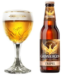 Grimbergen Bierglazen op Voet - 250 ml - 6 stuks