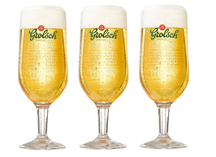 Grolsch Bierglazen op Voet Classic - 250 ml - 3 stuks