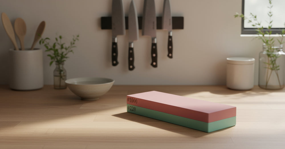 Hendi Wetsteen - Japanse Slijpsteen - Naniwa - Korrelgrootte 220/1000