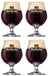 Hertog Jan Bierbokaal op Voet 250 ml - 4 stuks