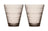 Iittala Glazen Kastehelmi - Linnen - 300 ml - 2 stuks