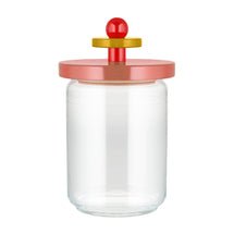 Alessi Voorraadpot Twergi - ES16/100 2 - Roze - ø 12 cm / 1 Liter - door Ettore Sotsass