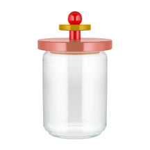 Alessi Voorraadpot Twergi - ES16/100 2 - Roze - ø 12 cm / 1 Liter - door Ettore Sotsass