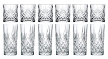 Cookinglife Glazenset (cocktailglazen & longdrinkglazen) Moy - 12 delige set