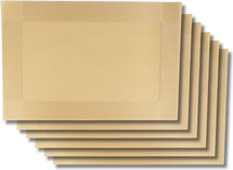 Jay Hill Placemats - Extra Gold - 45 x 31 cm - 6 Stuks