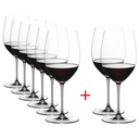 Riedel Rode Wijnglazen Veritas - Cabernet / Merlot - 625 ml - Pay 6 Get 8