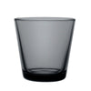 Iittala Glazen Kartio Donkergrijs 210 ml - 2 Stuks