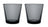 Iittala Glazen Kartio Donkergrijs 210 ml - 2 Stuks