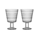 Iittala Glazen Kastehelmi - Helder - 260 ml - 2 stuks