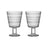 Iittala Glazen Kastehelmi - Helder - 260 ml - 2 stuks