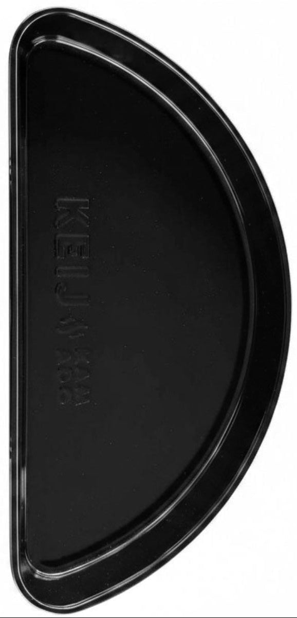 Keij Kamado BBQ Lekbak / Drip Tray Halve Maan Large - Emaille - voor 21 inch Kamado's