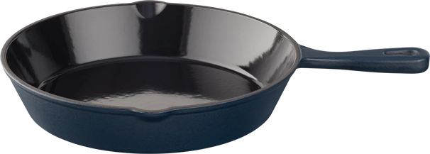 Keij Kamado Koekenpan Skillet Geëmailleerd gietijzer ø25,5cm Blauw - Inductie
