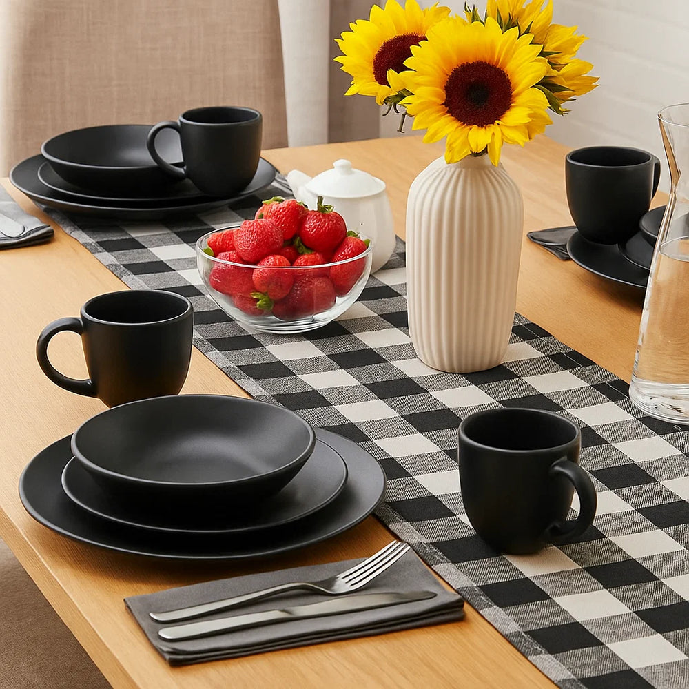 Studio Tavola Koffieset Black Tie 18-delig