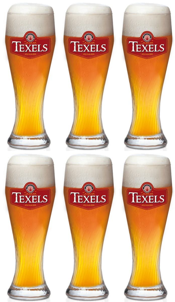 Texels Bierglas Skuumkoppe - 500 ml - 6 stuks