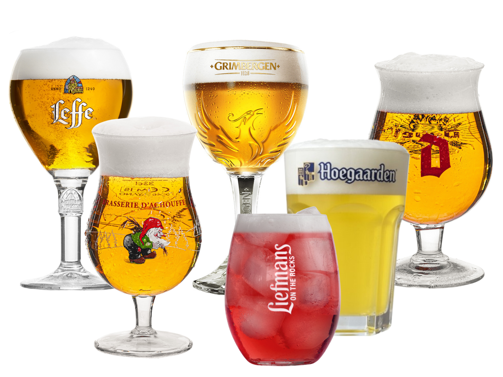 Bierglazen cadeau set - Bierkenner - 6 stuks