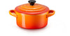 Le Creuset Serveerpan / Mini Braadpan Signature - Oranjerood - ø 10 cm / 250 ml