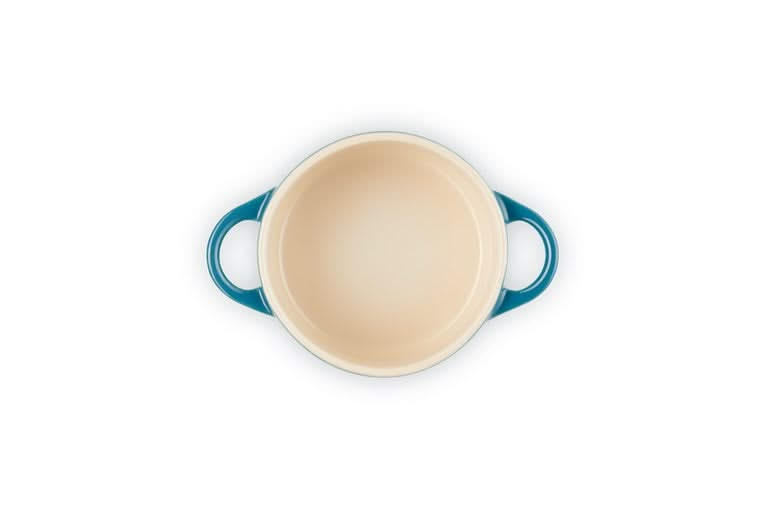 Le Creuset Serveerpan / Mini Braadpan Signature - Deap Teal - ø 10 cm / 250 ml