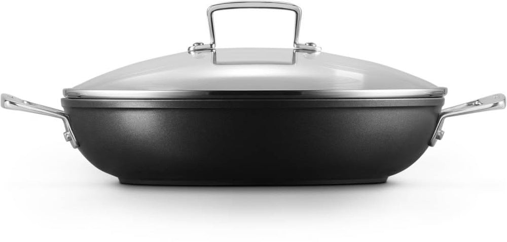 Le Creuset Hapjespan - Sauteuse - met deksel - Les Forgées TNS - ø 28 cm / 3.2 liter - standaard anti-aanbaklaag