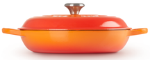 Le Creuset Braadpan Signature - Campagnard - Oranjerood - ø 30 cm / 3.5 liter