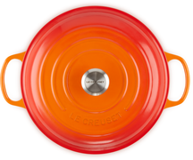 Le Creuset Braadpan Signature - Campagnard - Oranjerood - ø 30 cm / 3.5 liter