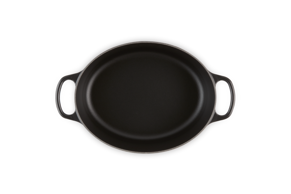 Le Creuset Braadpan Signature - Ovaal - Mat Zwart - ø 29 cm / 4.7 liter