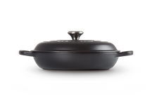 Le Creuset Braadpan Signature - Campagnard - Mat Zwart - ø 30 cm / 3.5 liter