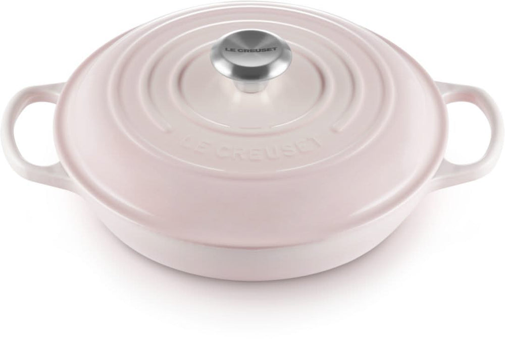 Le Creuset Braadpan Signature - Campagnard - Shell Pink - ø 26 cm / 2.2 liter