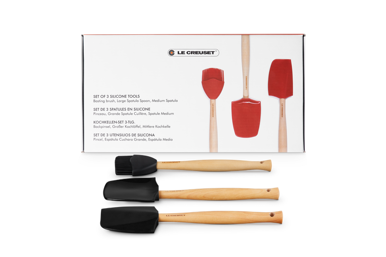 Le Creuset Spatelset - 3 stuks - Premium - Zwart