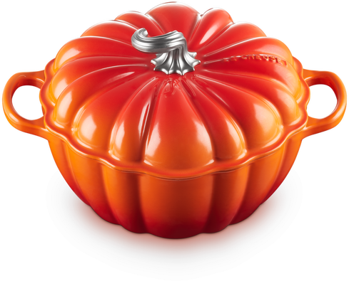 Le Creuset Braadpan Signature - Pompoen - Oranjerood - ø 24 cm / 3.7 liter