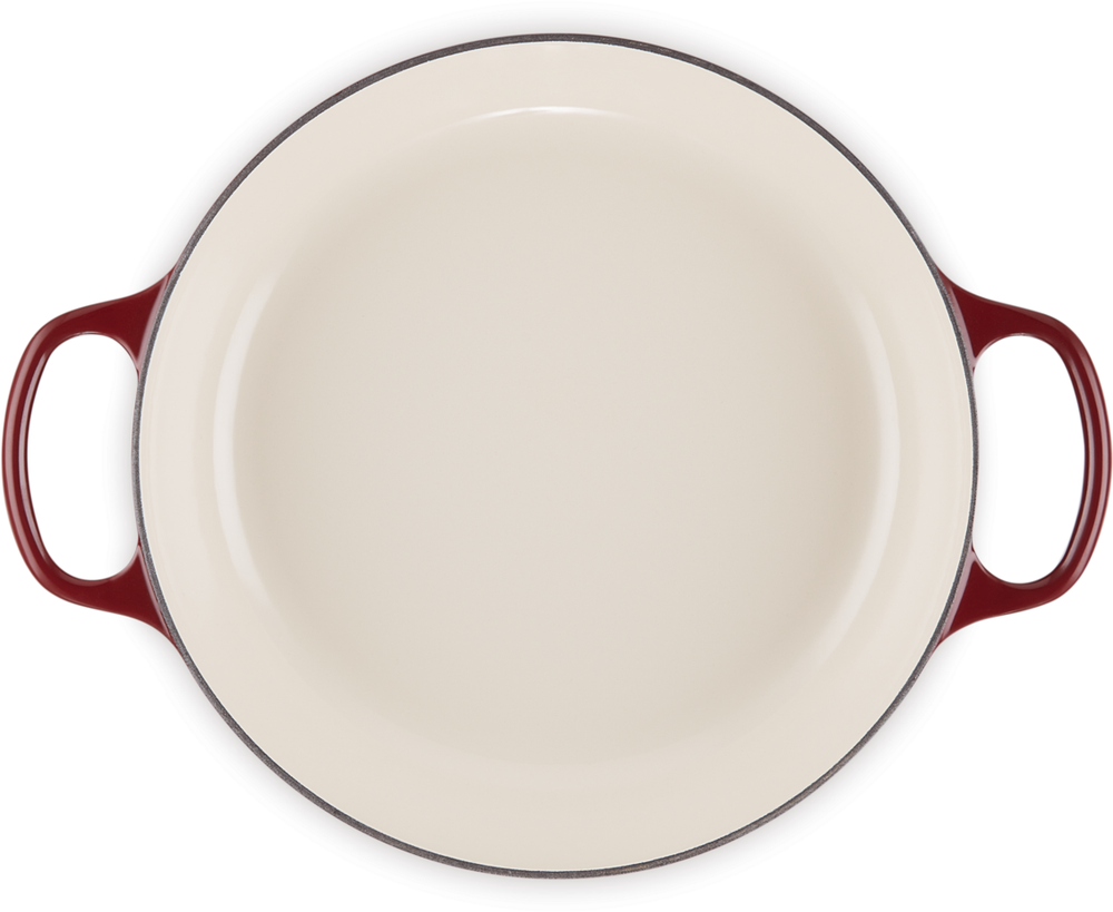 Le Creuset Braadpan Signature - Campagnard - Garnet -  30 cm / 3.5 liter