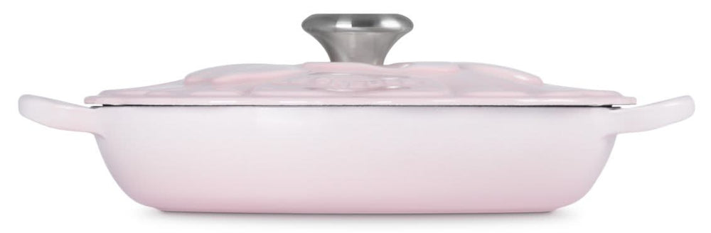 Le Creuset Braadpan Signature - Campagnard Bloesem - Shell Pink - ø 26 cm / 2.2 liter