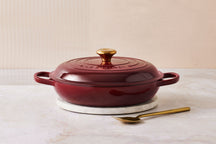 Le Creuset Braadpan Signature - Campagnard - Garnet -  30 cm / 3.5 liter