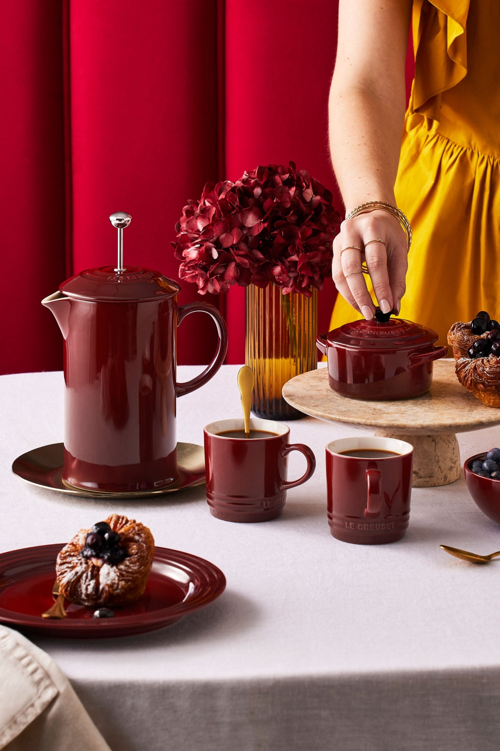 Le Creuset Espresso kopje - Garnet - 100 ml