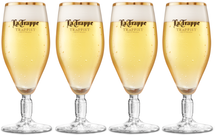 La Trappe Bierglas Witte Trappist - 300 ml - 4 stuks