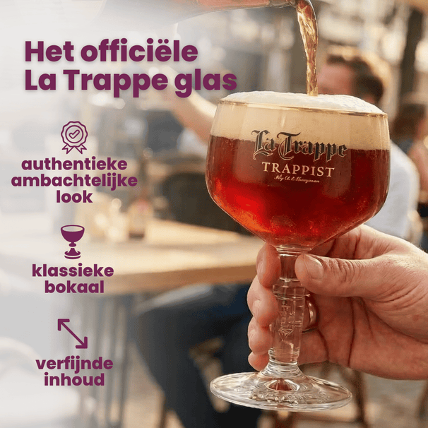 La Trappe Bierglazen Bokaal 250 ml - 2 stuks