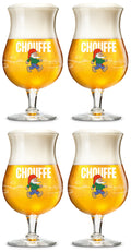 La Chouffe Bierglas 330 ml - 4 stuks