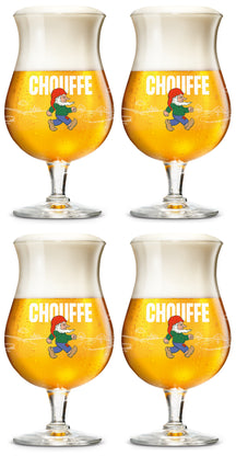 La Chouffe Bierglas 330 ml - 4 stuks
