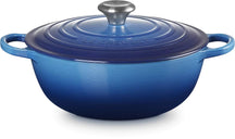 Le Creuset Braadpan Signature - Marmite - Azure - ø 26 cm / 4.1 liter