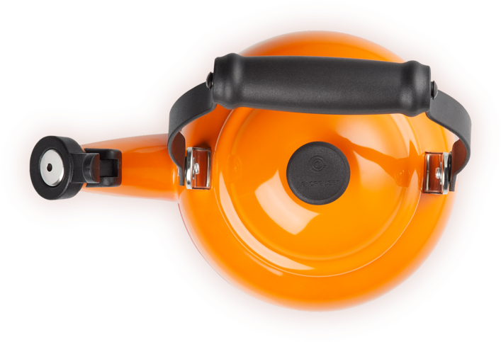 Le Creuset Fluitketel Demi - Oranjerood - 1.1 liter - inductie geschikt -