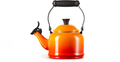 Le Creuset Fluitketel Demi - Oranjerood - 1.1 liter - inductie geschikt -