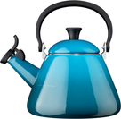 Le Creuset Fluitketel Kone - Deap Teal - 1.6 liter - inductie geschikt -