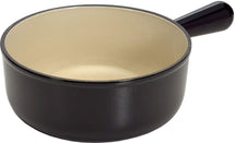 Le Creuset Fonduepan Tradition - Mat Zwart - ø 18 cm / 1.4 liter