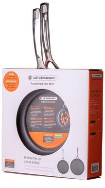 Le Creuset Koekenpannenset Les Forgées TNS - ø 24 en 28 cm + 2 bijbehorende deksels