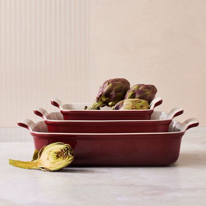 Le Creuset Ovenschaal Heritage - Garnet - 19 x 14 cm / 1.1 liter