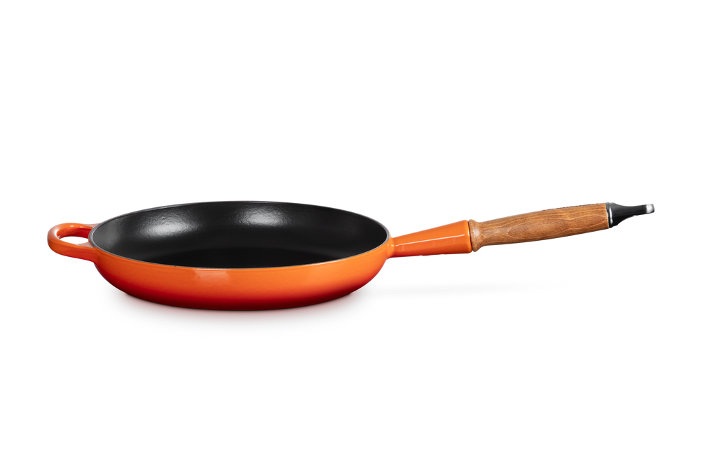 Le Creuset Koekenpan Signature - Oranjerood - ø 28 cm / 2.6 liter - geëmailleerde anti-aanbaklaag