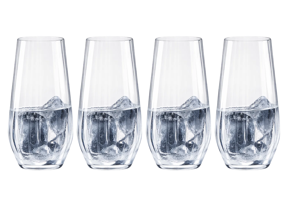 Cookinglife Longdrinkglazen Verano - 580 ml - 4 Stuks